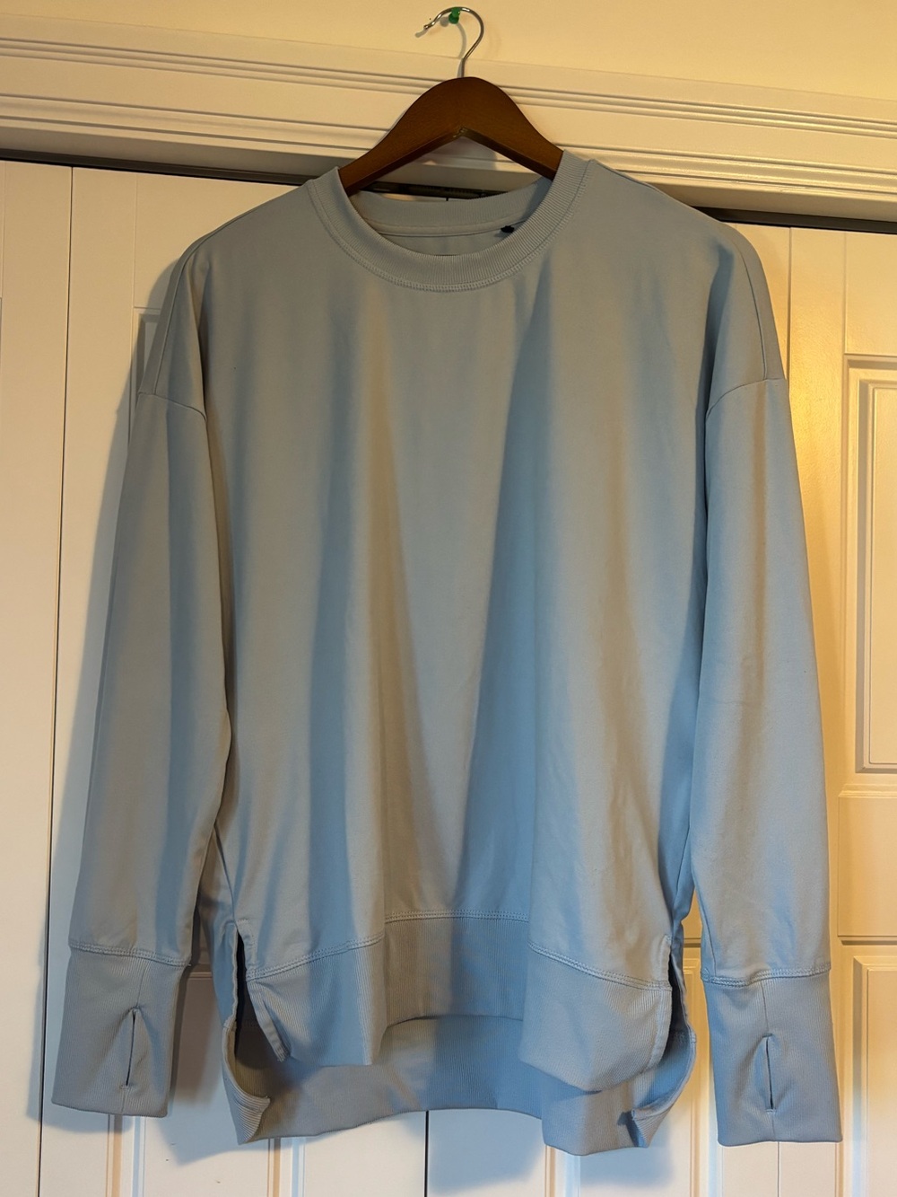 Bench, baby blue oversized casual sweater